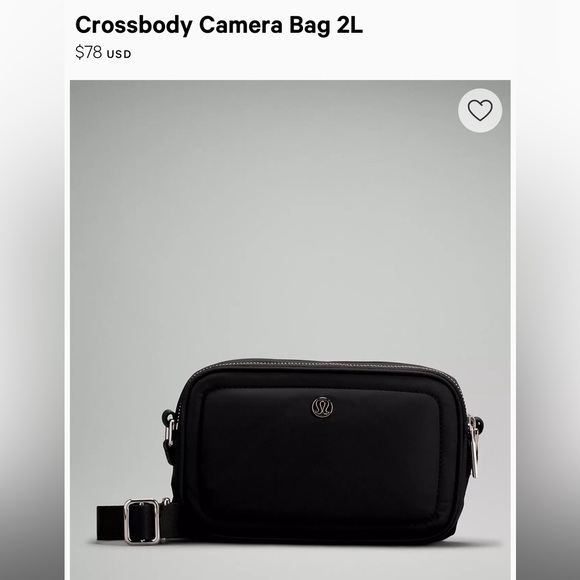 lululemon athletica Handbags - Lululemon Camera bag in black